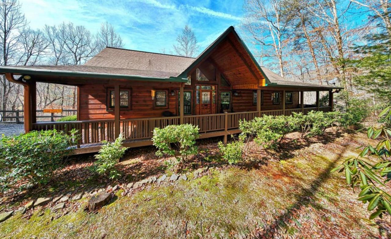Cozy Creekfront Family Cabin-Pet Friendly -Gamerm-Hot Tub Hiawassee Eksteriør bilde