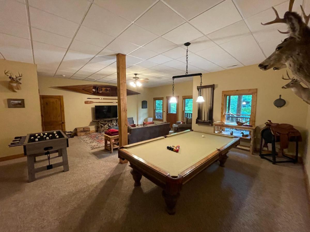 Cozy Creekfront Family Cabin-Pet Friendly -Gamerm-Hot Tub Hiawassee Eksteriør bilde