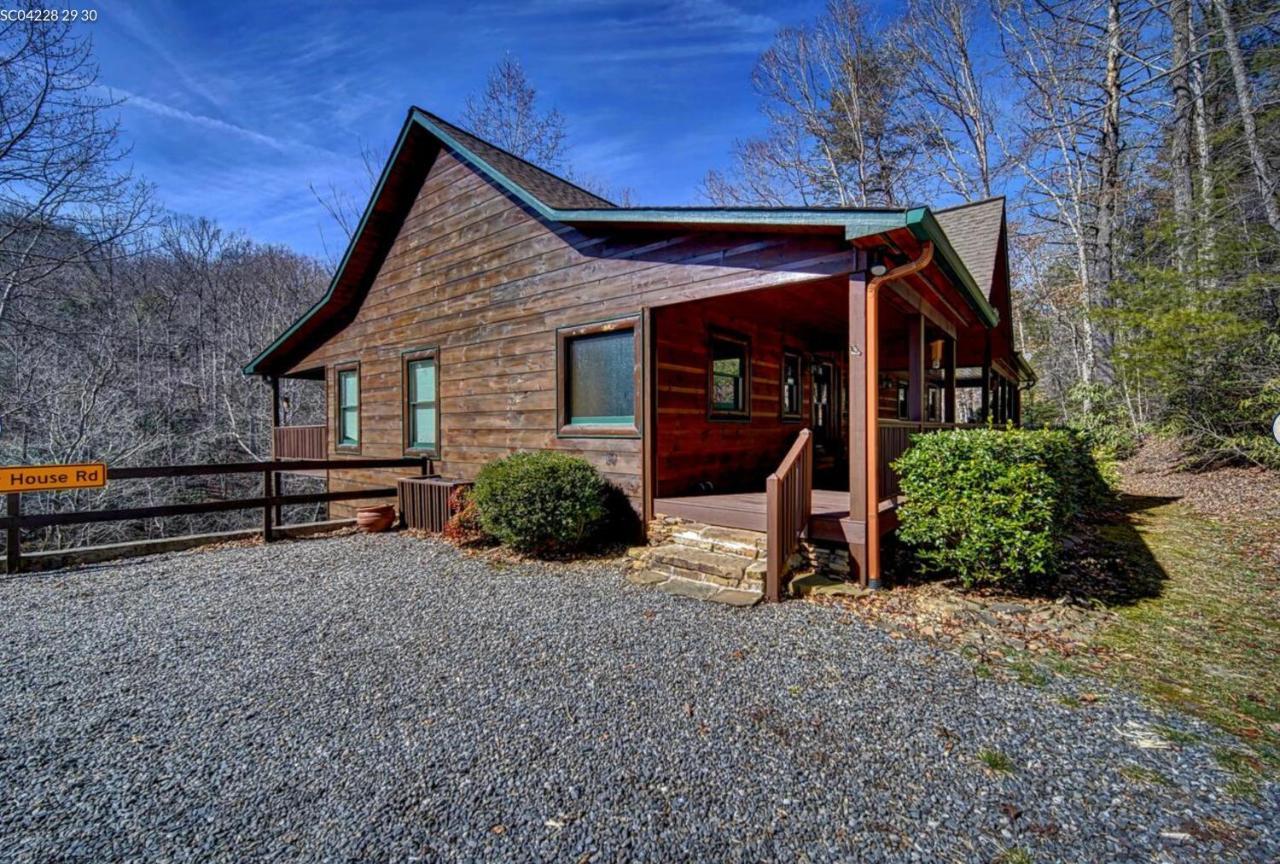 Cozy Creekfront Family Cabin-Pet Friendly -Gamerm-Hot Tub Hiawassee Eksteriør bilde