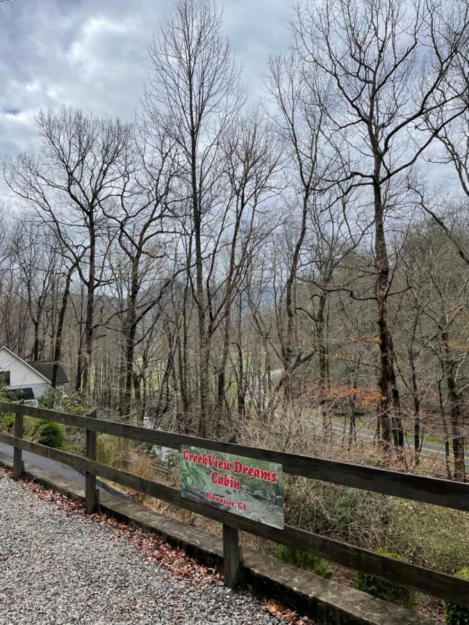 Cozy Creekfront Family Cabin-Pet Friendly -Gamerm-Hot Tub Hiawassee Eksteriør bilde